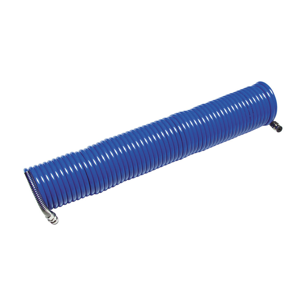 Tubo nylon elastico D. 6x8 con raccordo.